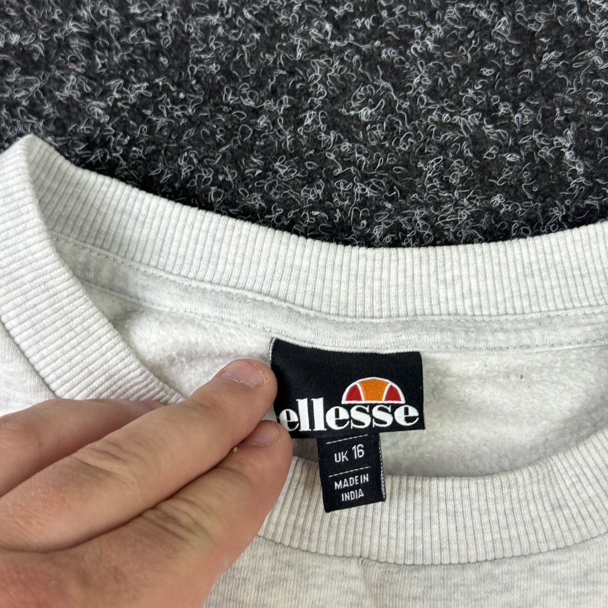 Ellesse Ellesse 90s Tennis Sweatshirt Vintage Big Embroidered Logo Size US XL / EU 56 / 4 - 8 Thumbnail