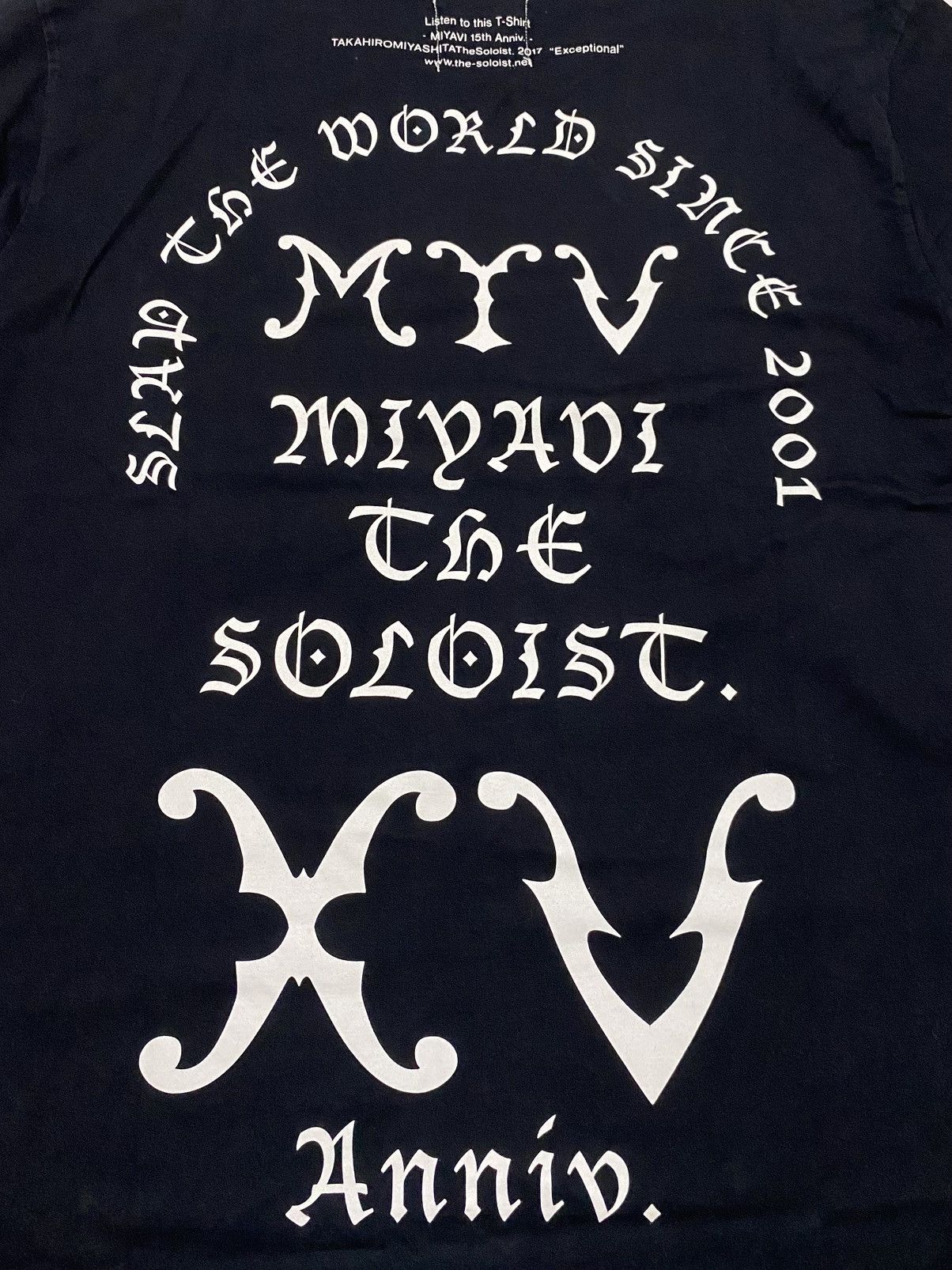 Band Tees × Number (N)ine × Takahiromiyashita The Soloist. TAKAHIROMIYASHITA THE SOLOIST X FENDER / MIYAVI 15TH ANNIV Size US M / EU 48-50 / 2 - 2 Thumbnail