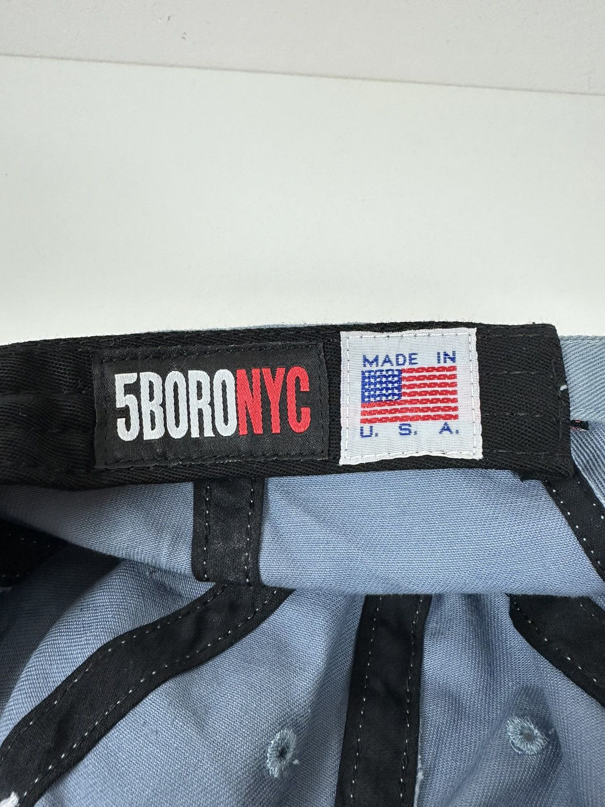 Vintage 5boronyc Usa skateboarding skate brand cap Size ONE SIZE - 2 Thumbnail