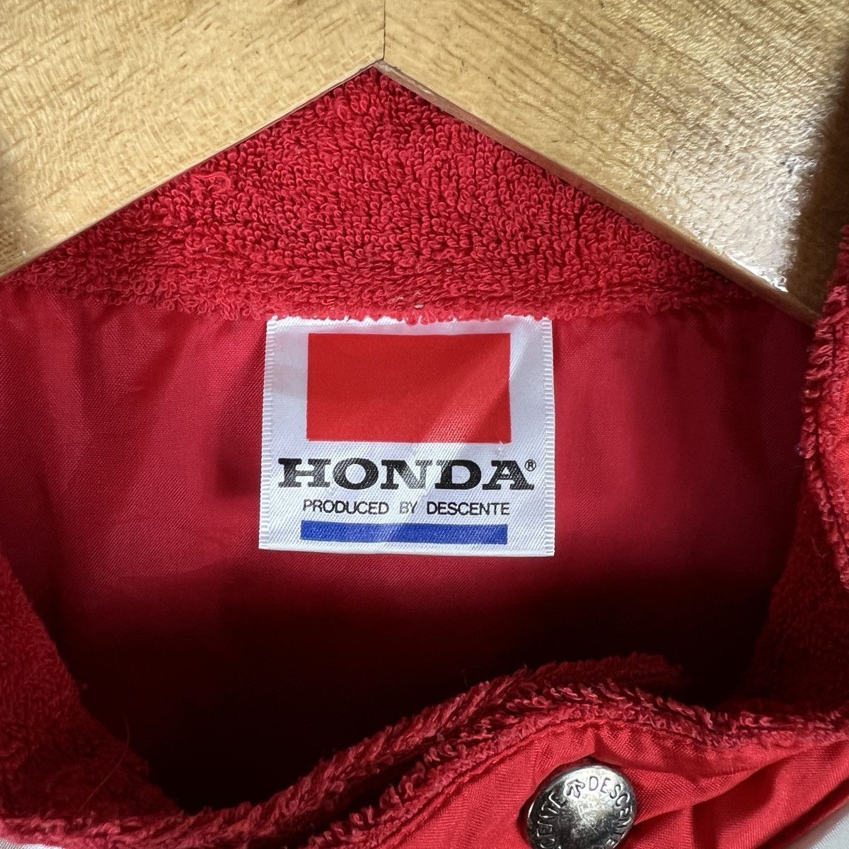 Honda 💥 VINTAGE HONDA BLOCK COLOUR RIDER JACKET Size US M / EU 48-50 / 2 - 14 Thumbnail