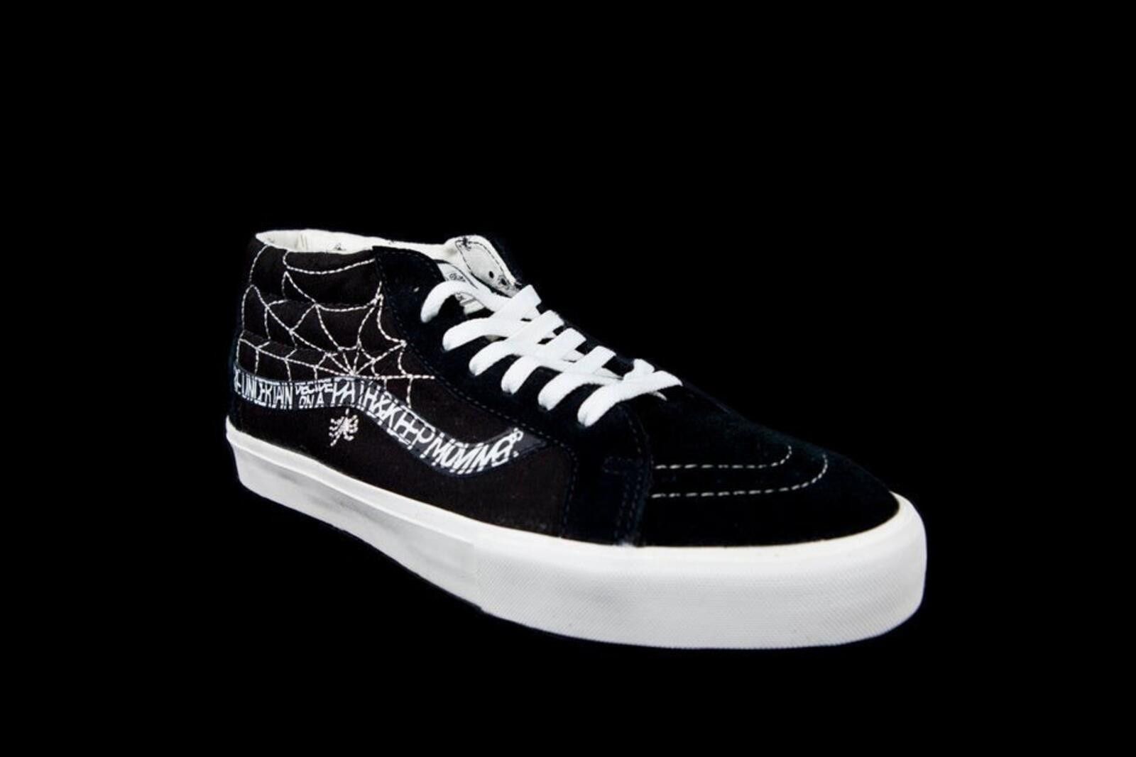 Vans Vans x WTAPS Sk8-Mid S Syndicate Black VN-0LYRBA2 US11 Size US 11 / EU 44 - 2 Thumbnail