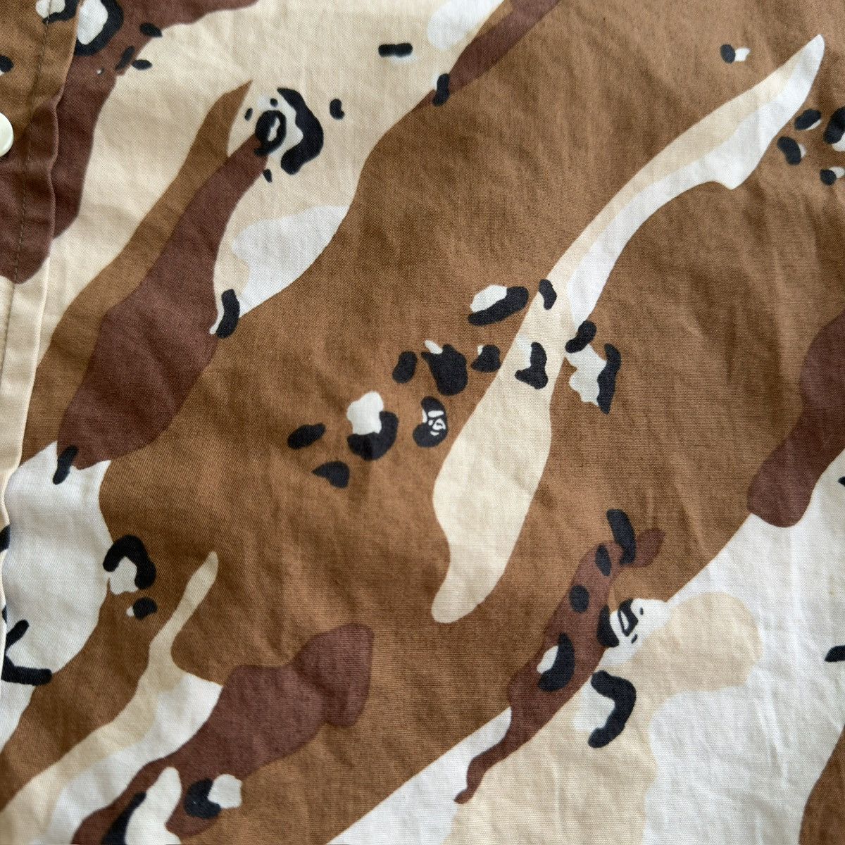 Bape SS2002 Desert Ape Camo Button Up Shirt Size US M / EU 48-50 / 2 - 4 Thumbnail