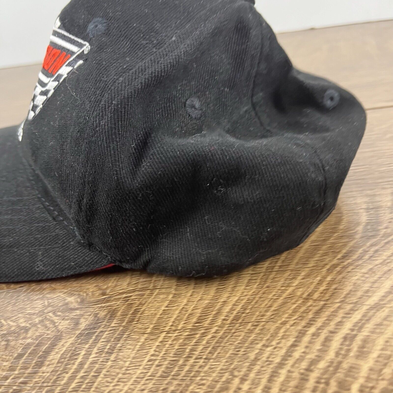 Champion Champion Hi Tech Lubricants Hat Black Hat Adjustable Black A Size ONE SIZE - 7 Thumbnail