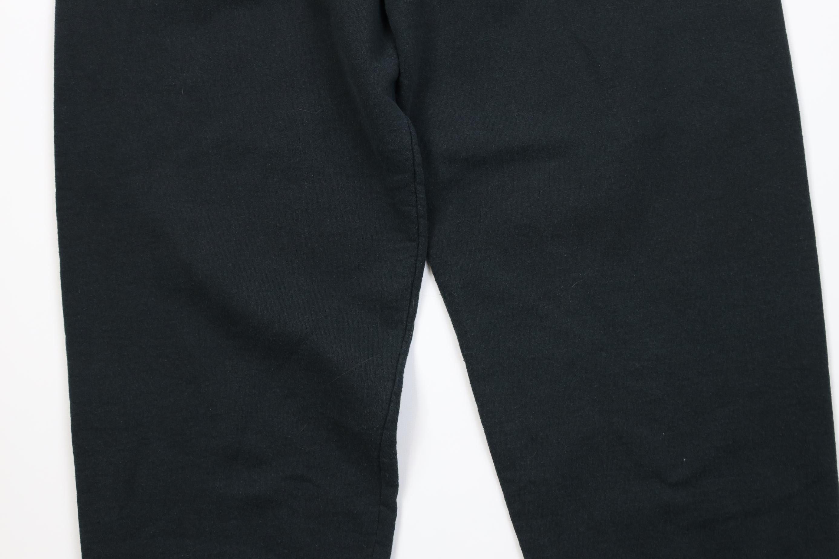 Vintage Vintage 90s Y2K Streetwear Sweatpants Joggers Pants Black Size US 38 / EU 54 - 13 Thumbnail