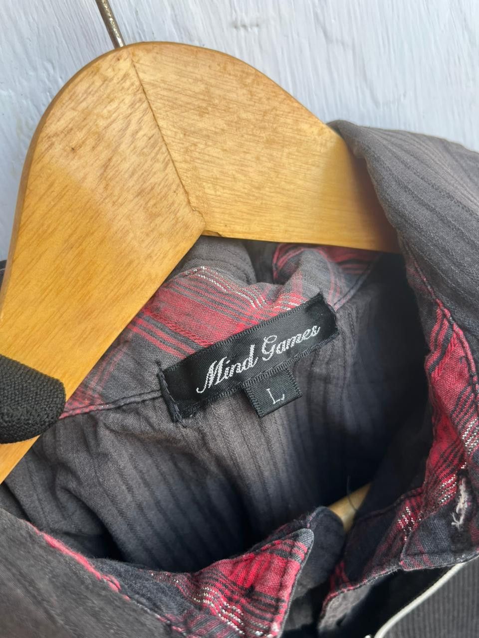14th Addiction Mind Games Double Layers Tartan Punk Zipper Longsleeve Size US M / EU 48-50 / 2 - 2 Thumbnail