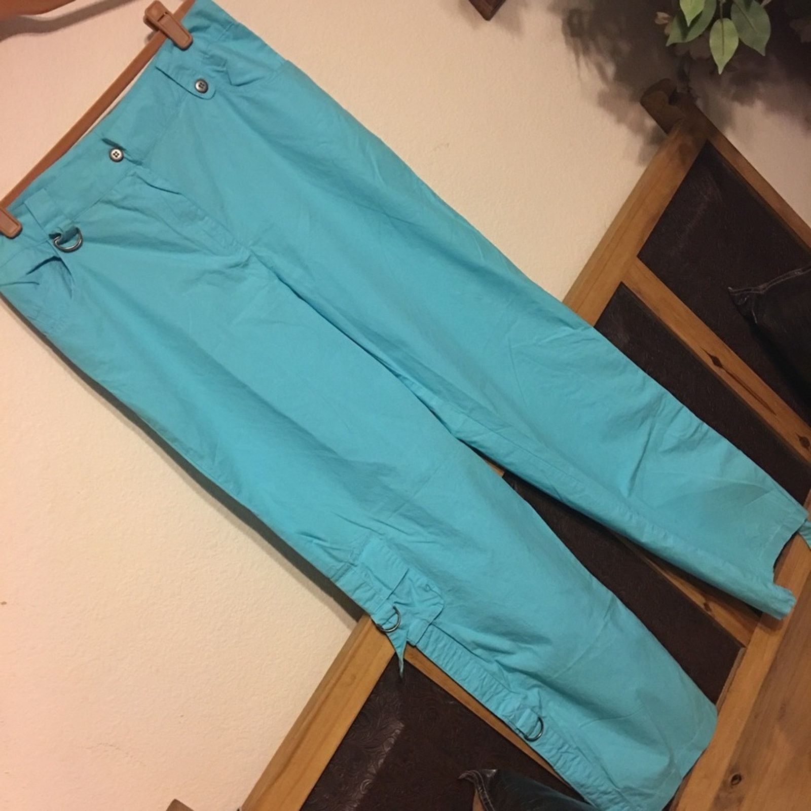 Other Together brand cool blue lightweight casual pants Size 32" / US 10 / IT 46 - 1 Thumbnail