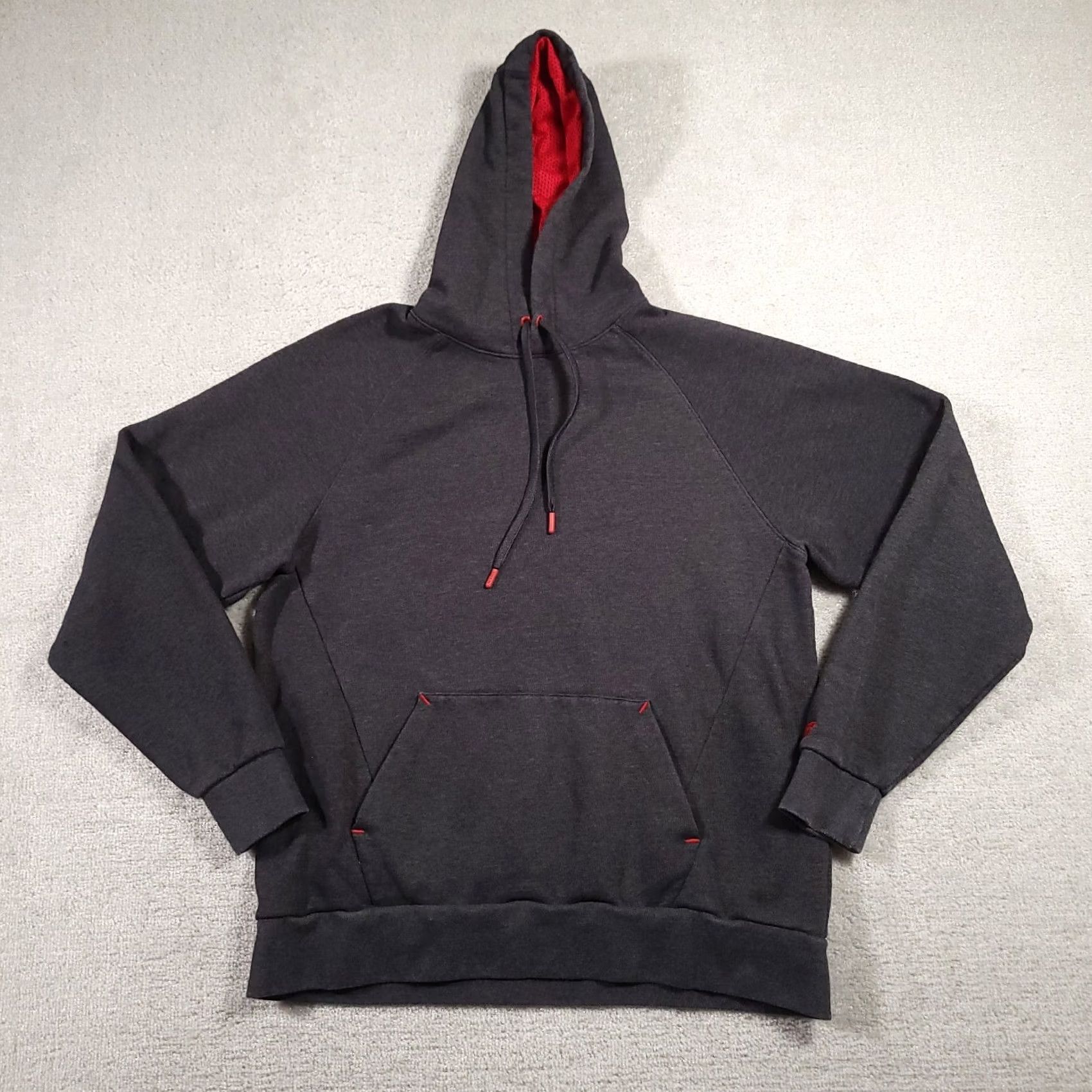 Vintage Russell Premium Fleece Hooded Sweatshirt Adult L Gray Hoodie Size US L / EU 52-54 / 3 - 2 Thumbnail