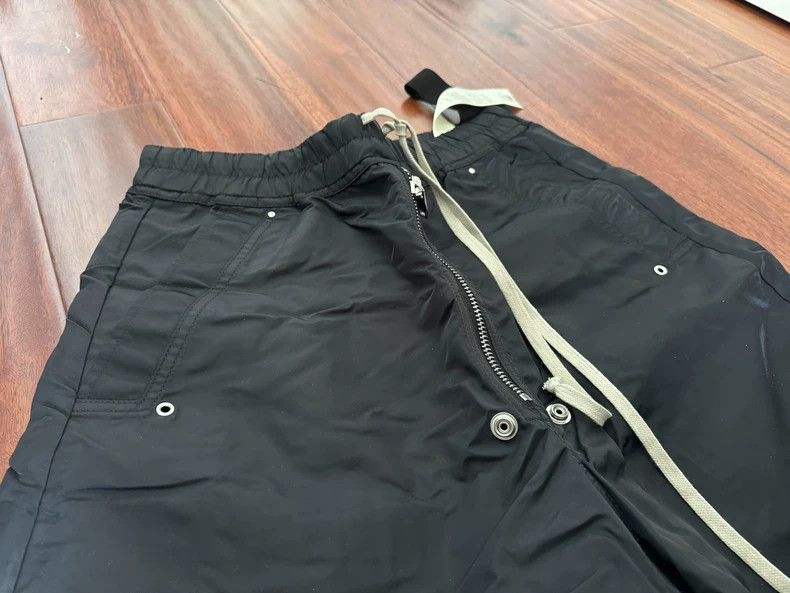 Rick Owens RICK OWENS size s Black multi-mouth wide-leg pants 2501-Nex Size US 28 / EU 44 - 4 Thumbnail