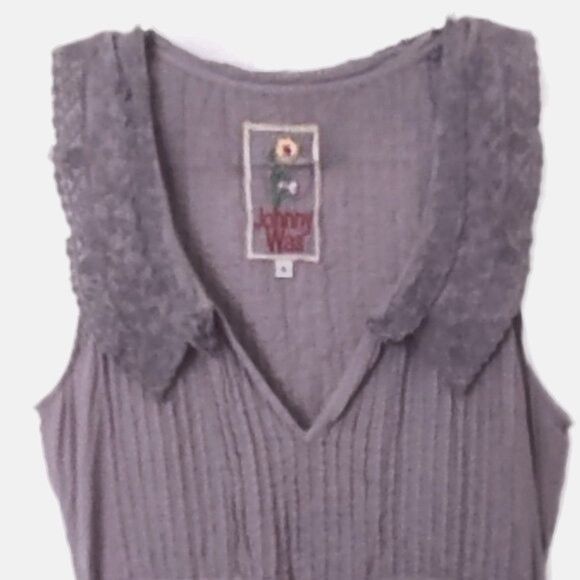 Johnny Was Johnny Was lavender embroidered sleeveless mini dress S Size S / US 4 / IT 40 - 3 Thumbnail
