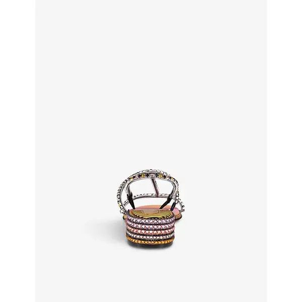 Christian Louboutin o1bcso1str0825 Simple Queenie 25 Aftersun in Multicolor Size US 7 / IT 37 - 3 Thumbnail