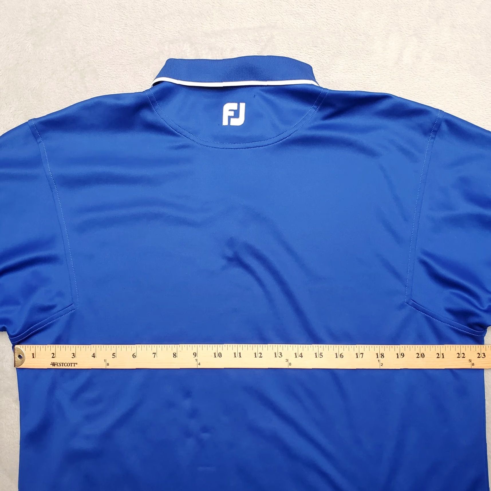 Footjoy Footjoy Polo Shirt Mens L Blue Polyester Prodry Superlite Performance Golf Size US L / EU 52-54 / 3 - 8 Thumbnail