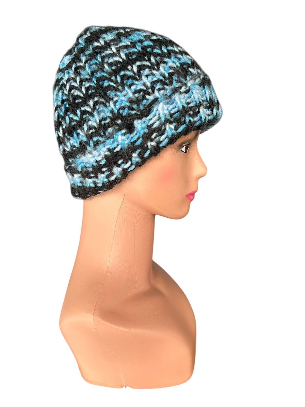 Kapital Crochet Knitted Handmade Hairy Beanie Hats Size ONE SIZE - 2 Thumbnail