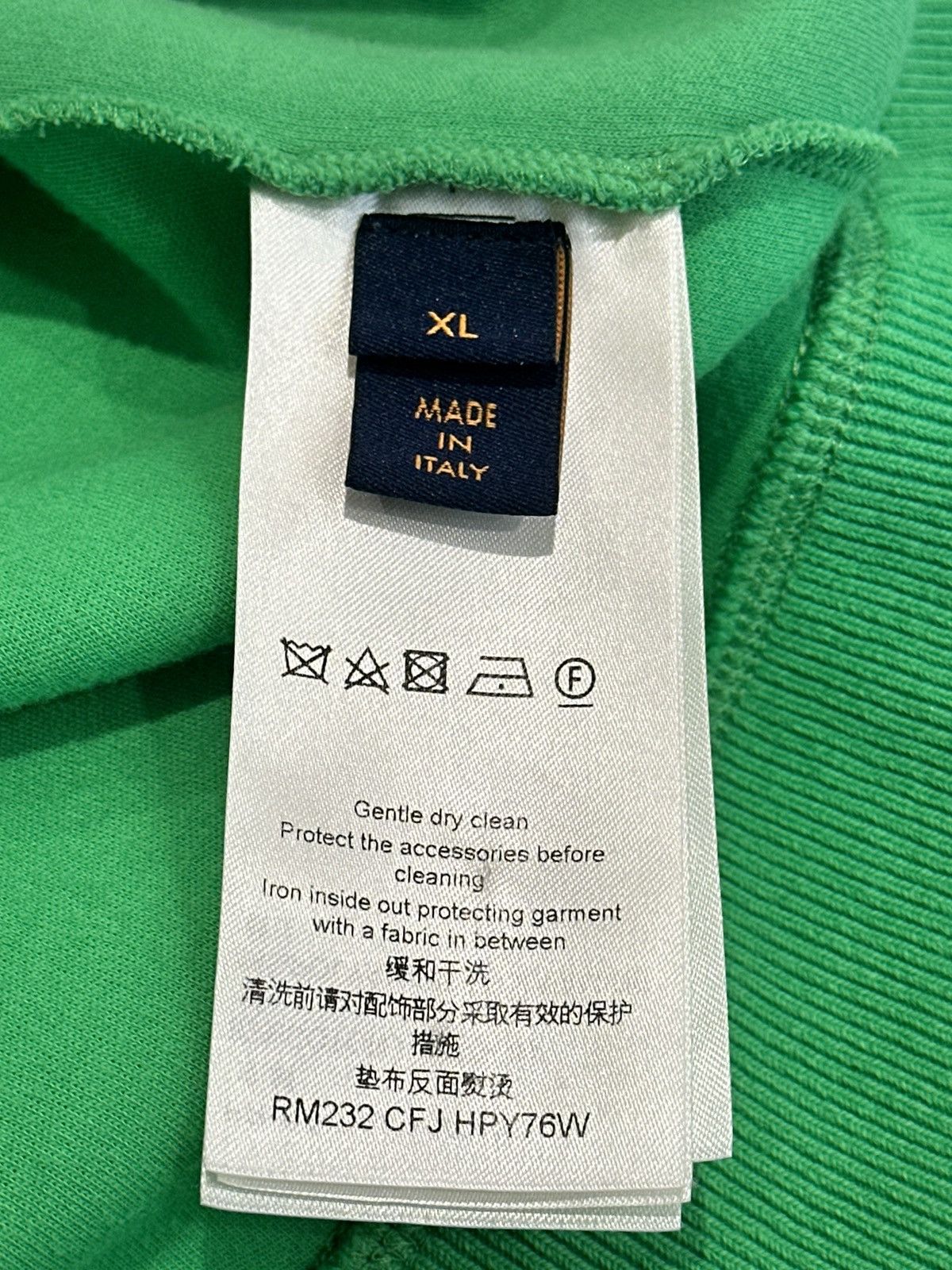 Louis Vuitton LV x Virgil Abloh Monogram Flower Opal Green Hoodie Size US XL / EU 56 / 4 - 8 Thumbnail