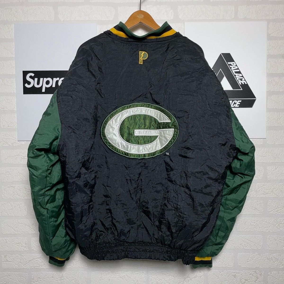 Pro Player Vintage NFL Green Bay Packers Jacket RARE Size US L / EU 52-54 / 3 - 2 Thumbnail