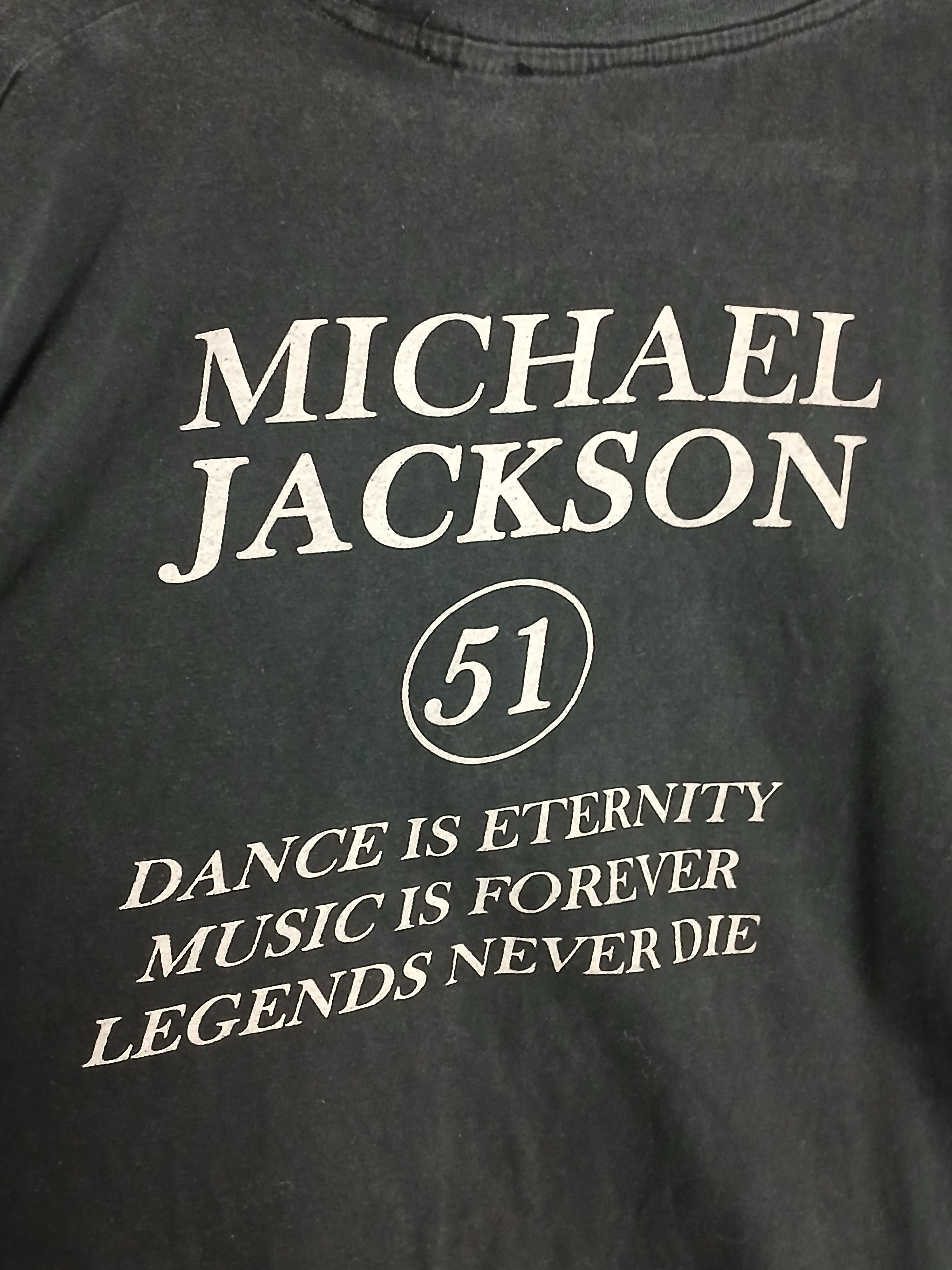 Michael Jackson × Vintage Vintage Michael Jackson T-Shirt Size US M / EU 48-50 / 2 - 4 Thumbnail