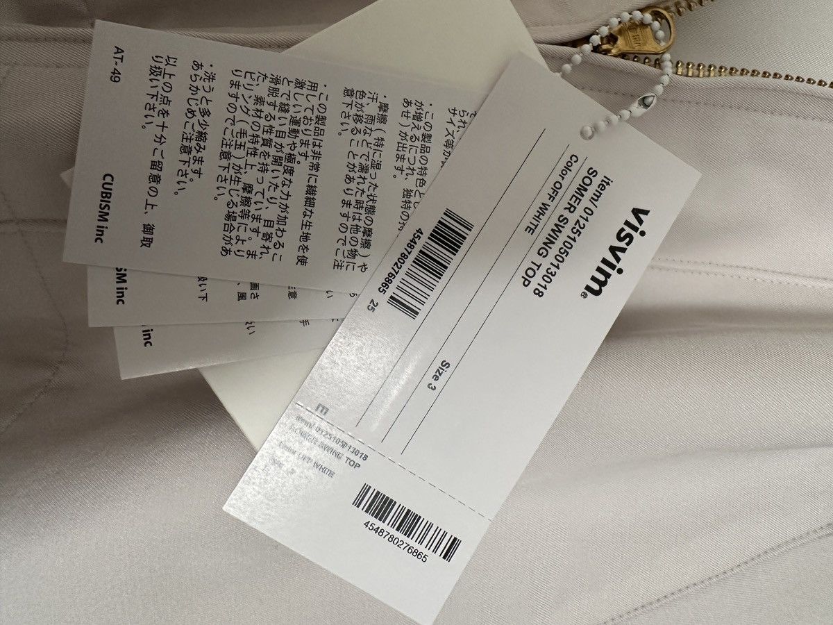 Visvim 25SS VISVIM Somer Swing Top Jacket white Size 3 Size US M / EU 48-50 / 2 - 6 Thumbnail