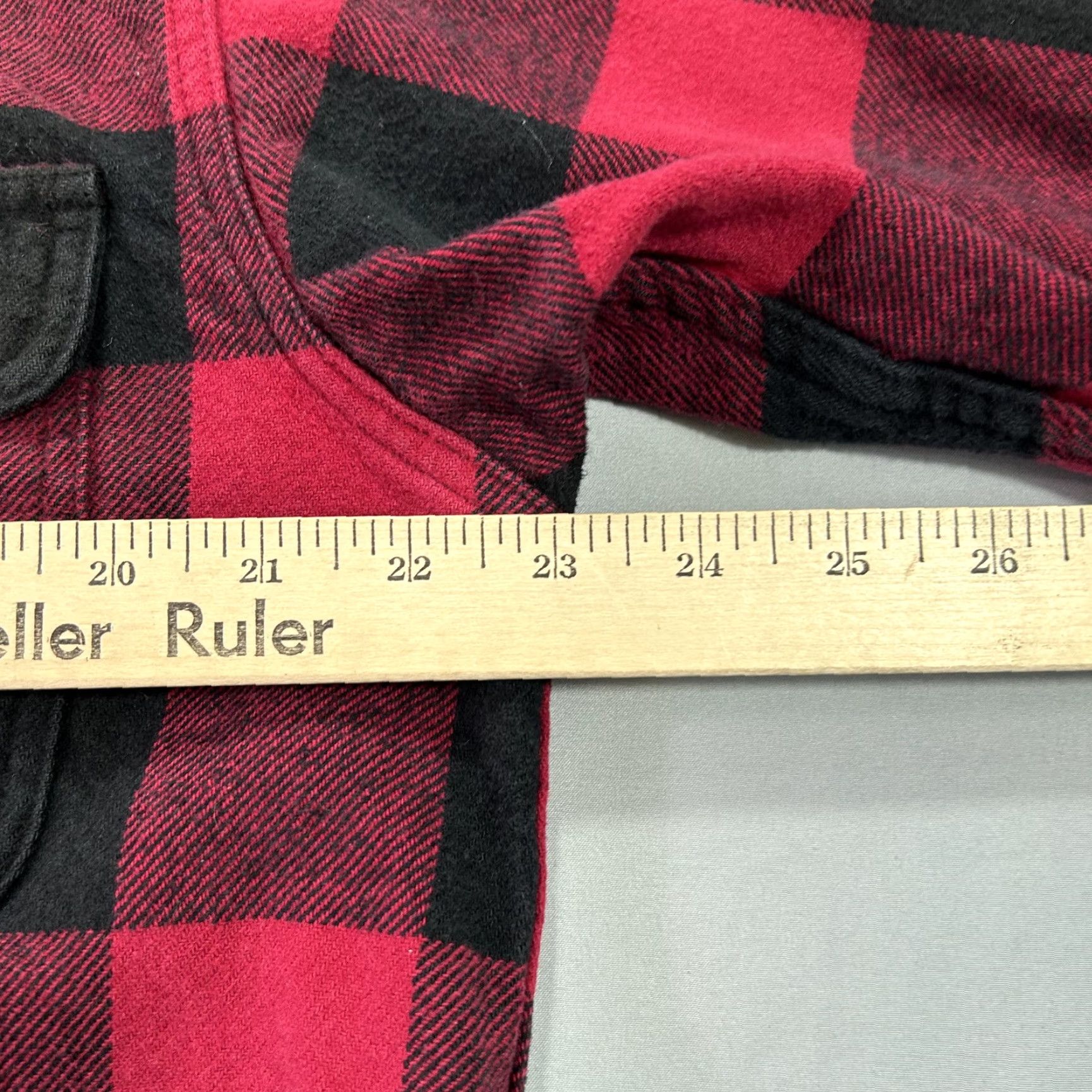Vintage Field & Stream Shirt Mens Medium Red Black Buffalo Plaid Flannel Outdoor Work Size US M / EU 48-50 / 2 - 7 Thumbnail