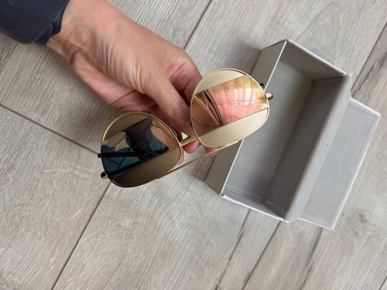 Dior Sunglasses Christian Dior Aviator Split Size ONE SIZE - 7 Thumbnail