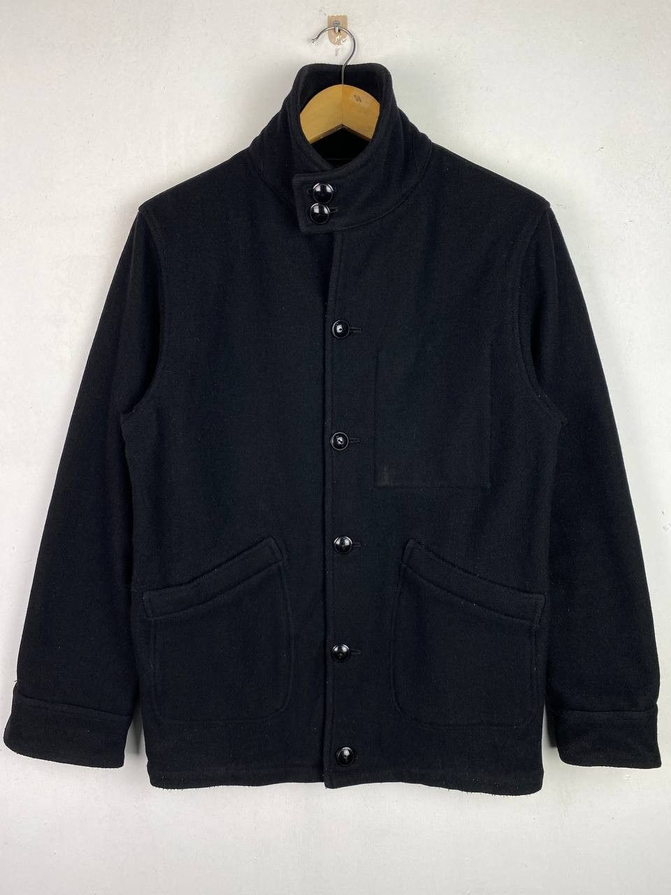 image of Cashmere Wool x Tenderloin Vintage Tenderloin K Seven Wool Jacket Made In Japan in Black (Size Medi