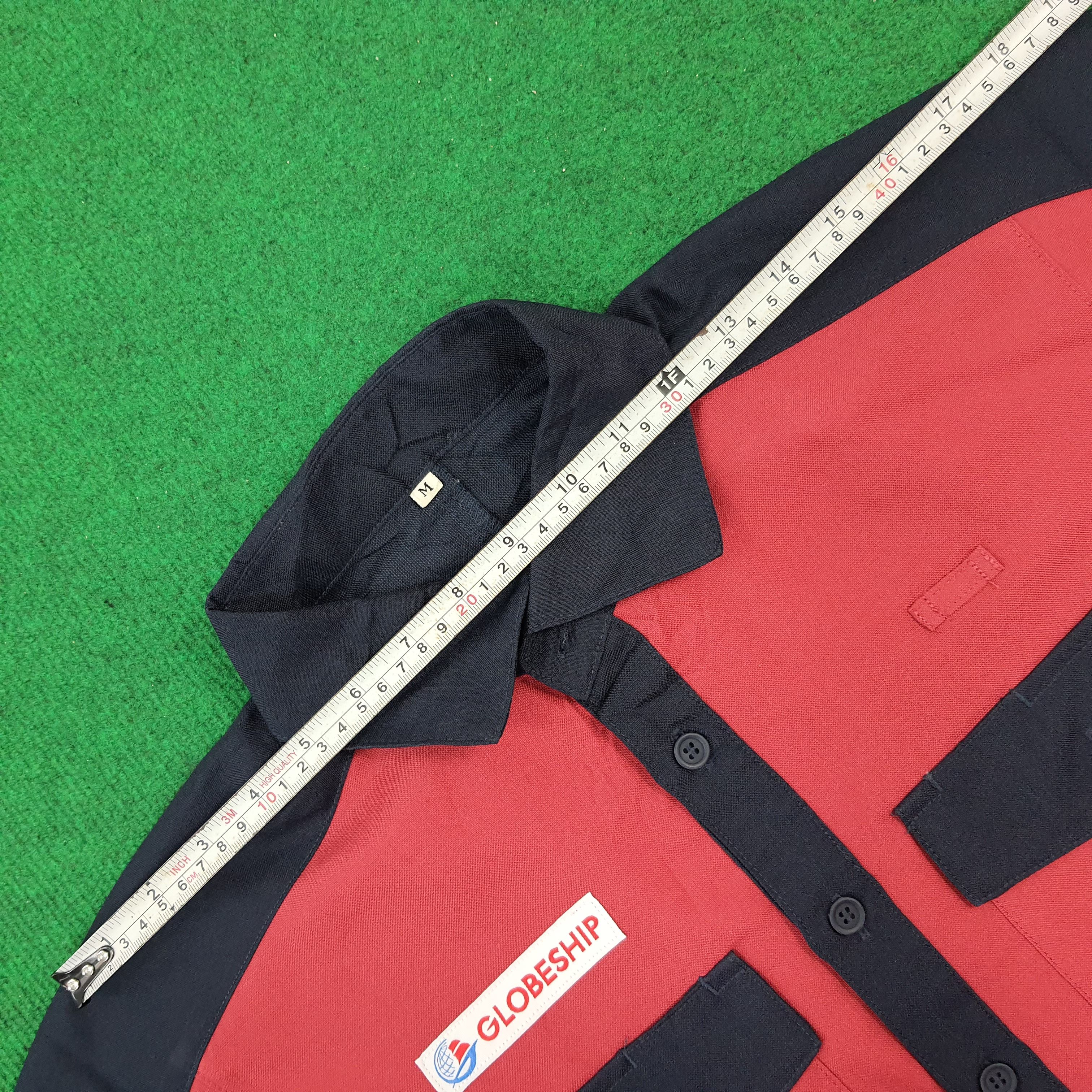 Japanese Brand × Vintage Vintage GLOBESHIP Japan Cargo Delivery Uniform Jacket Size US M / EU 48-50 / 2 - 9 Thumbnail