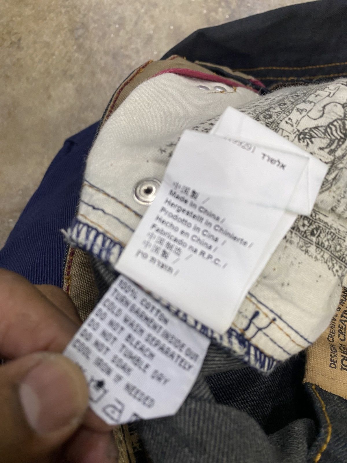 If Six Was Nine × Japanese Brand Tough Jeansmith jeans Size US 32 / EU 48 - 12 Thumbnail