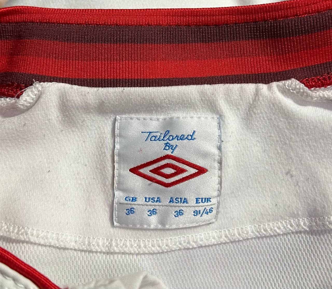 Umbro England Football Home Shirt Jersey 2012/13 Umbro Long Sleeve Size US S / EU 44-46 / 1 - 9 Thumbnail