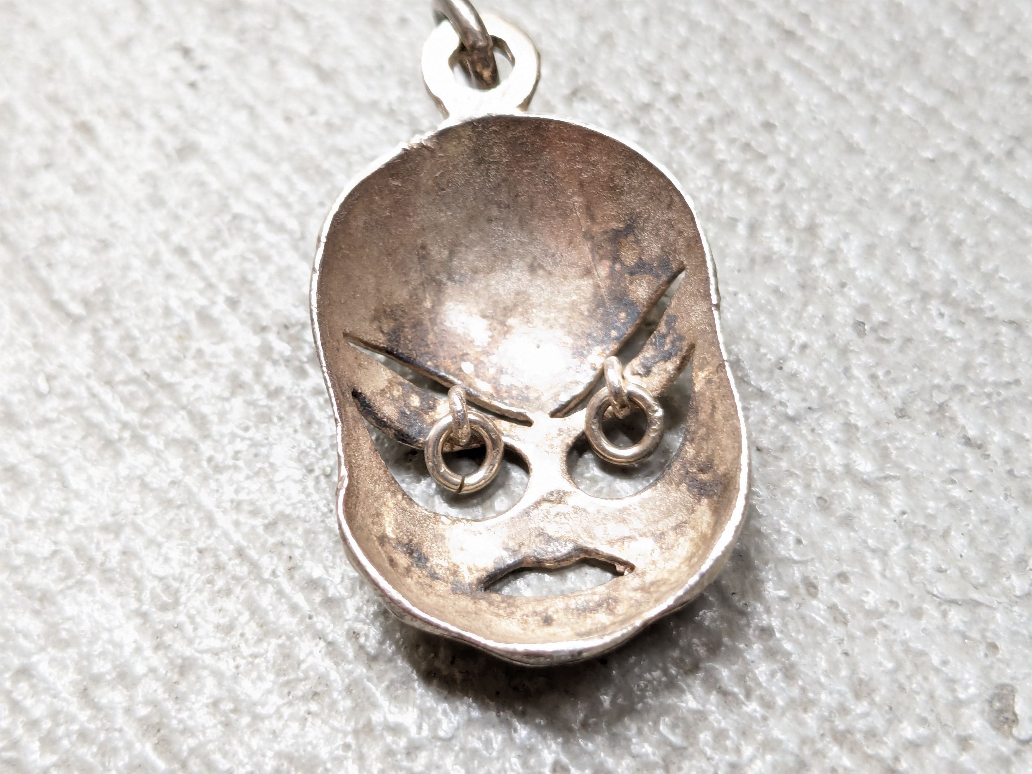 Jewelry × Vintage Vintage Japanese Mask Pendant Face Theatre Avant Garde Size ONE SIZE - 9 Thumbnail