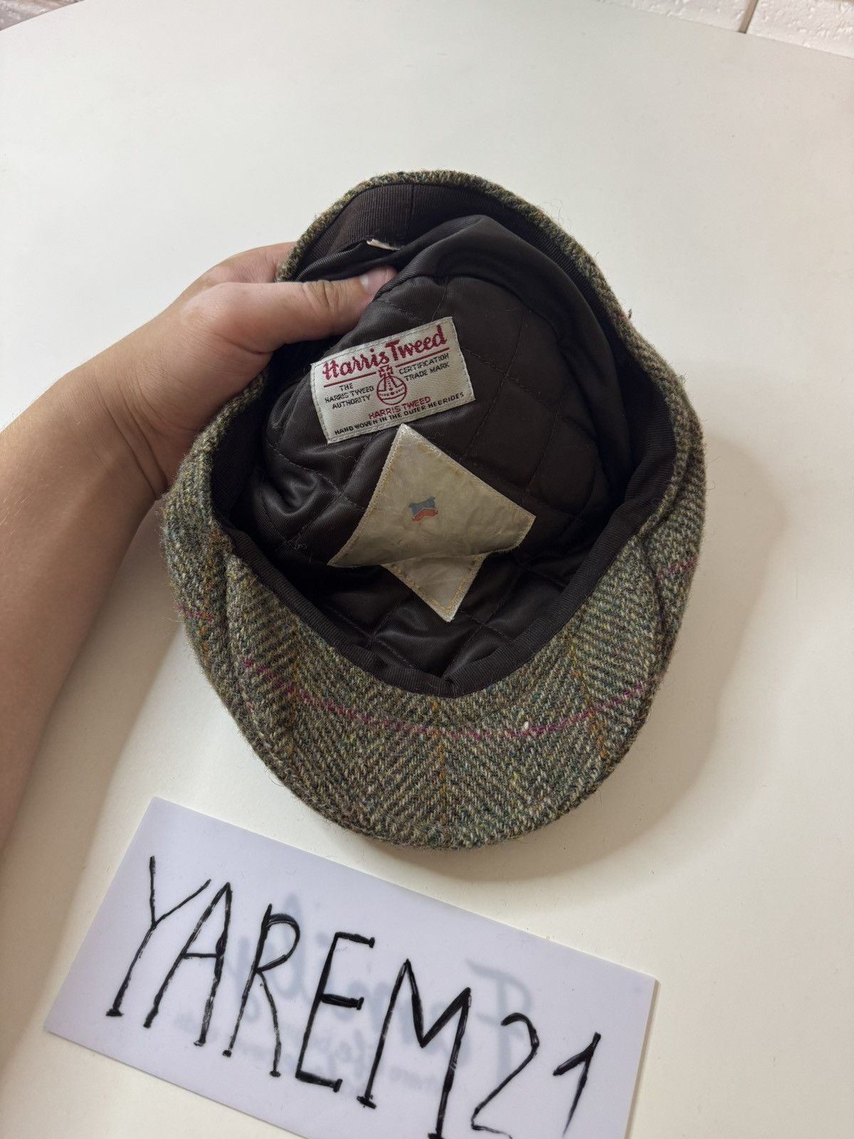 Harris Tweed Harris Tweed hat cap Size ONE SIZE - 4 Thumbnail