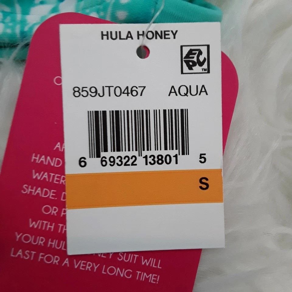 Other Hula Honey Sz S Bralette Halter Bikini Top Strappy Cutouts Size ONE SIZE - 8 Thumbnail