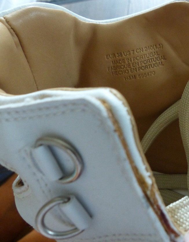 Maison Margiela H&M x Maison Margiela 2012 High Top Sneaker Size US 8 / IT 38 - 6 Thumbnail