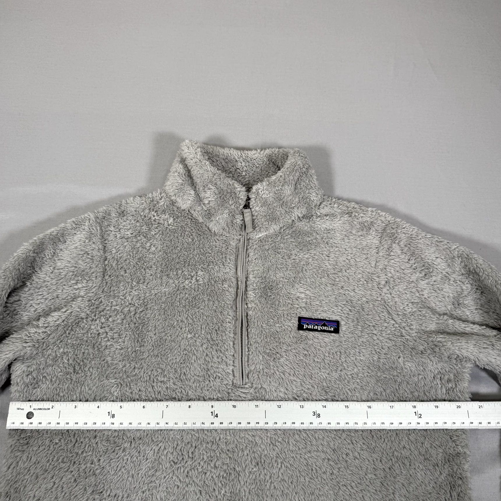 Patagonia Patagonia Jacket Womens Large Gray Los Gatos 1/4 Zip Fleece Sweater Outdoor Hike Size L / US 10 / IT 46 - 4 Thumbnail