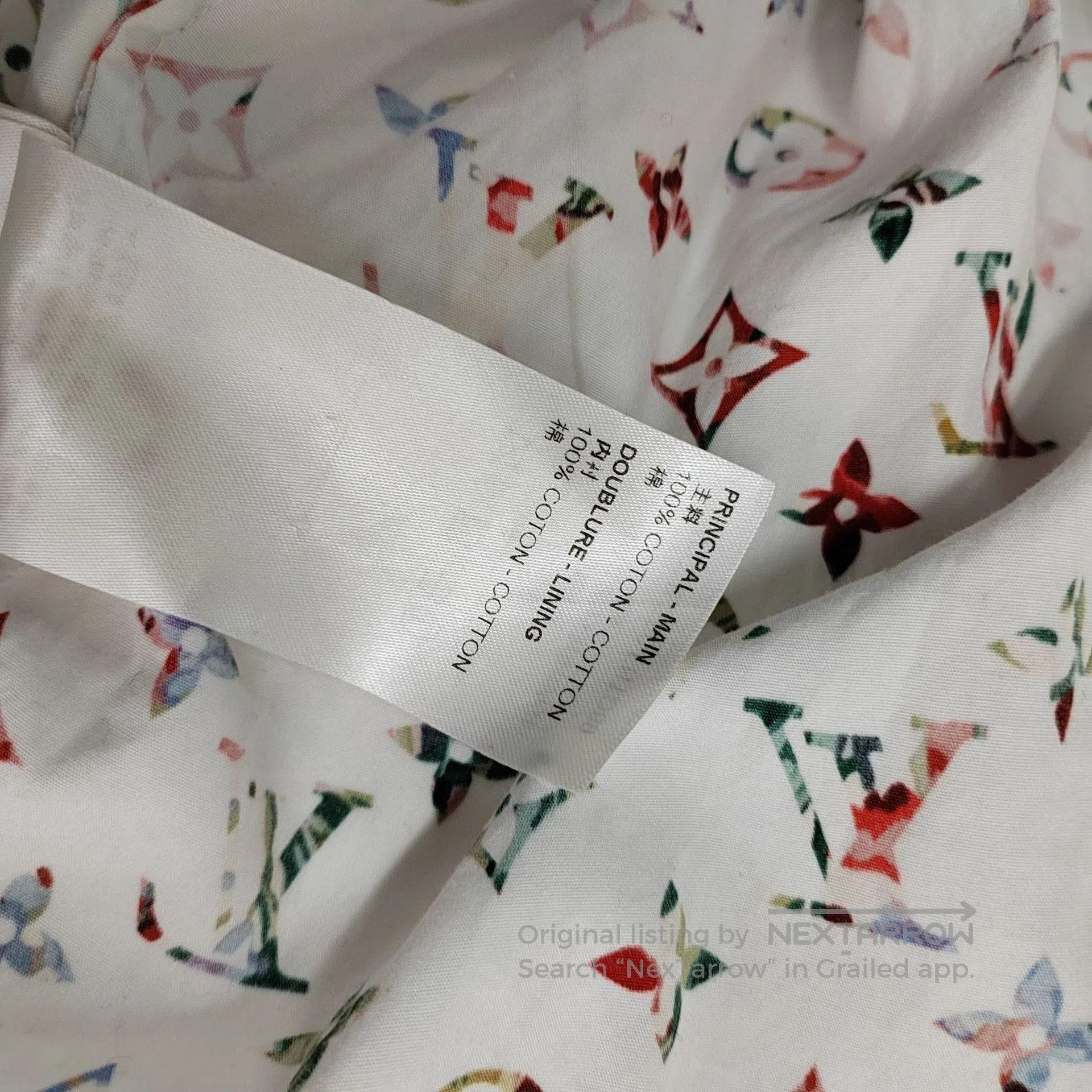 Louis Vuitton Louis Vuitton White Colorful Print Shirt. Size XXS / US 00 / IT 34 - 5 Thumbnail