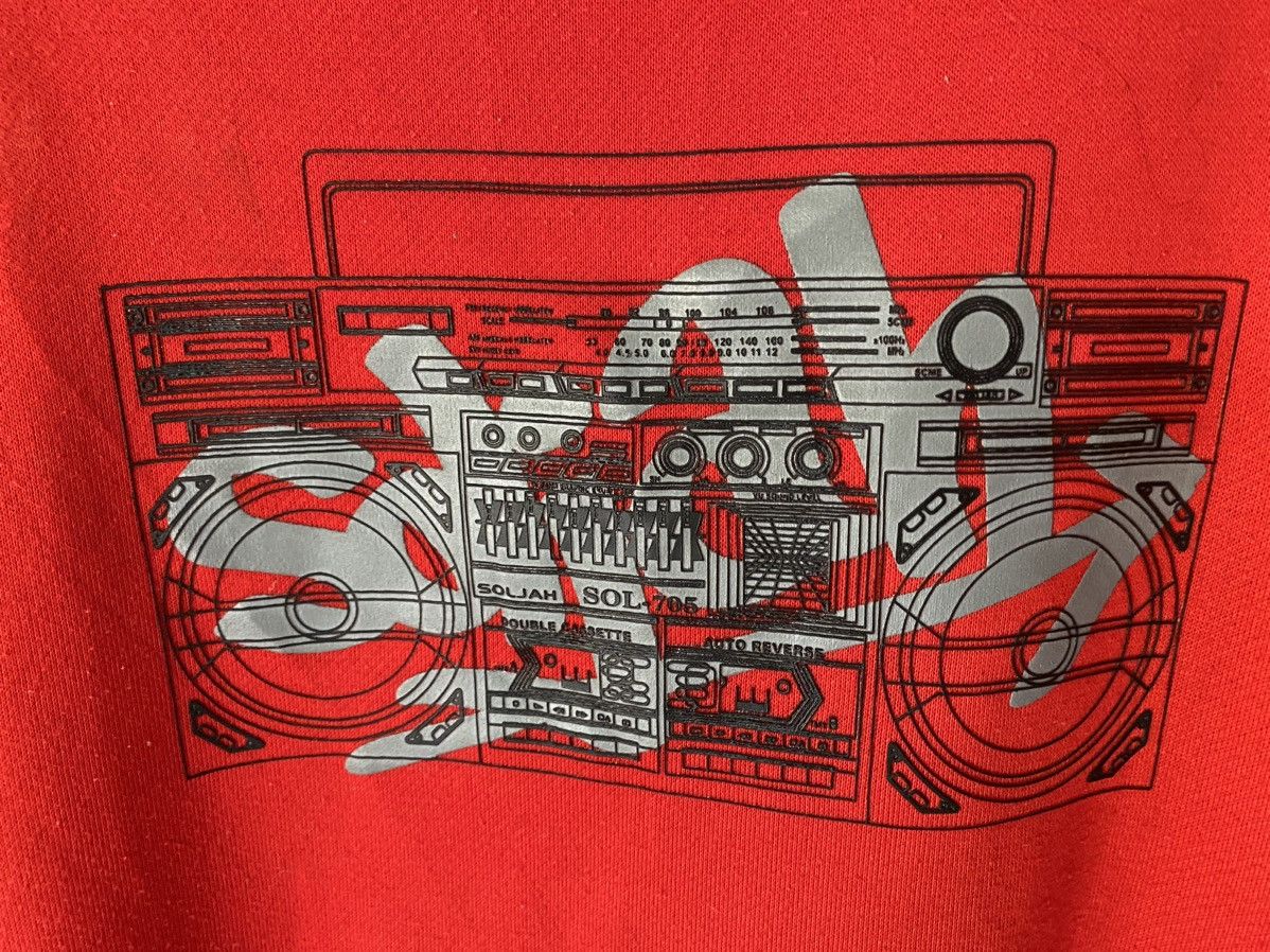 JNCO AW2002 Soljah Hiphop radio sweatshirt Size US L / EU 52-54 / 3 - 4 Thumbnail