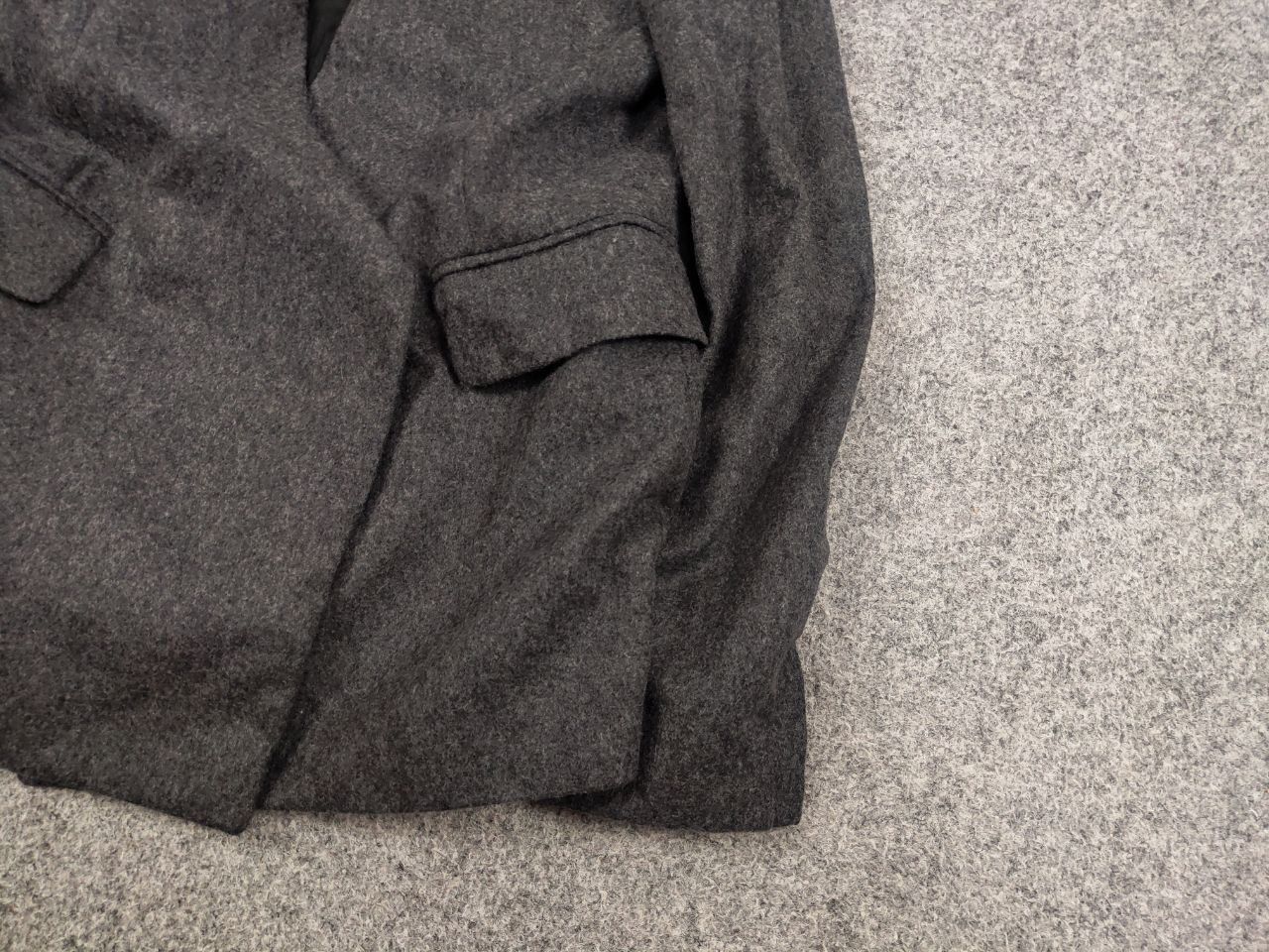 Japanese Brand Mark Kenly Domino Tan studio Design Dark Gray Women Blazer Size XS / US 0-2 / IT 36-38 - 5 Thumbnail