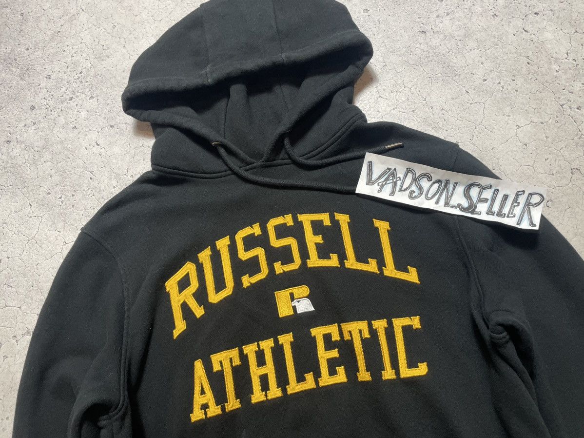 Russell Athletic × Vintage Vintage Baggy Hoodie Russell Athletic Big Logo Y2K Size US L / EU 52-54 / 3 - 5 Thumbnail