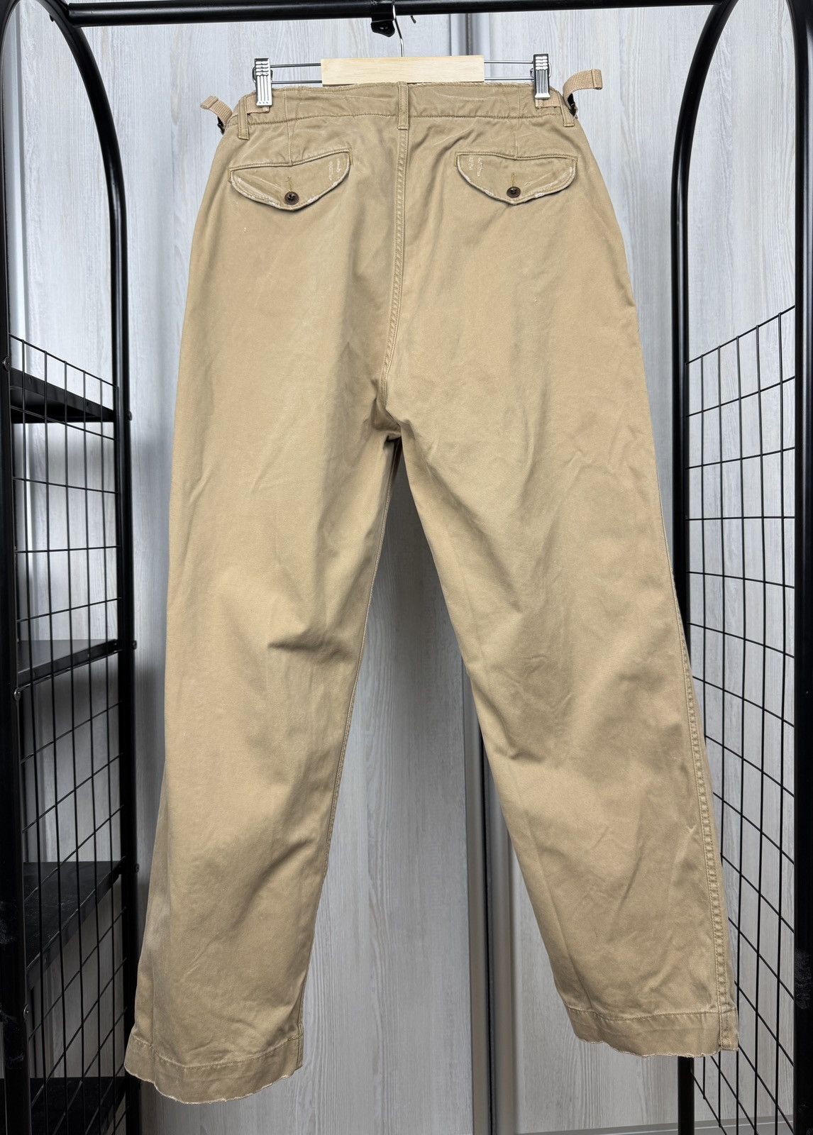 Polo Ralph Lauren Polo Ralph Lauren 67-RL-1T202 Distressed Military Chinos Size US 33 - 9 Thumbnail