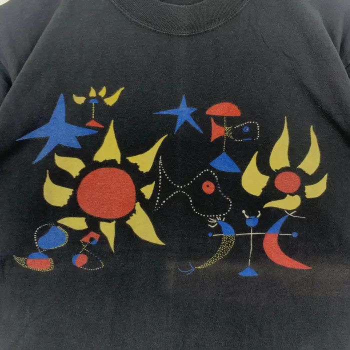 Vintage Vintage ART JUAN MIRO Self Portrait II Barcelona Size US L / EU 52-54 / 3 - 3 Thumbnail
