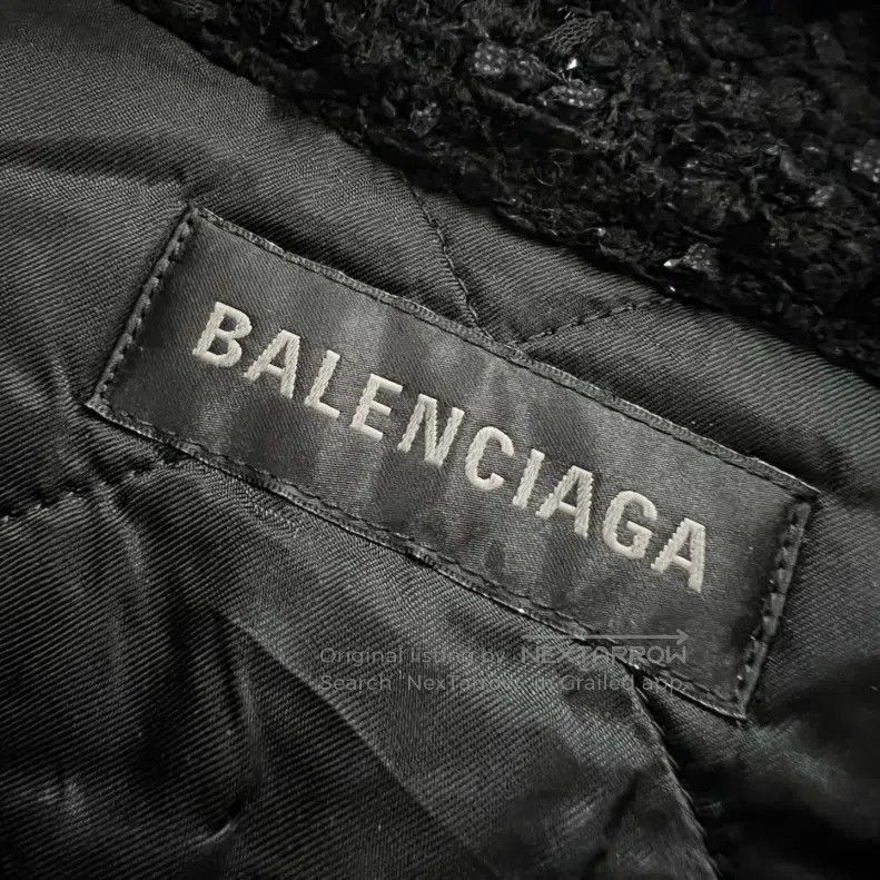 Balenciaga Balenciaga Sequined Cotton Jacket Size XXS / US 00 / IT 34 - 2 Thumbnail