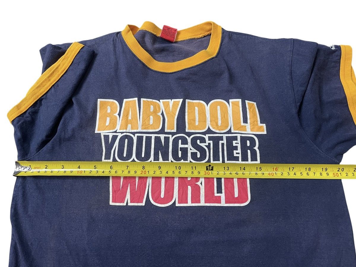 Japanese Brand Baby Doll Youngster World Ringer Tshirt Streetwear Size US M / EU 48-50 / 2 - 8 Thumbnail