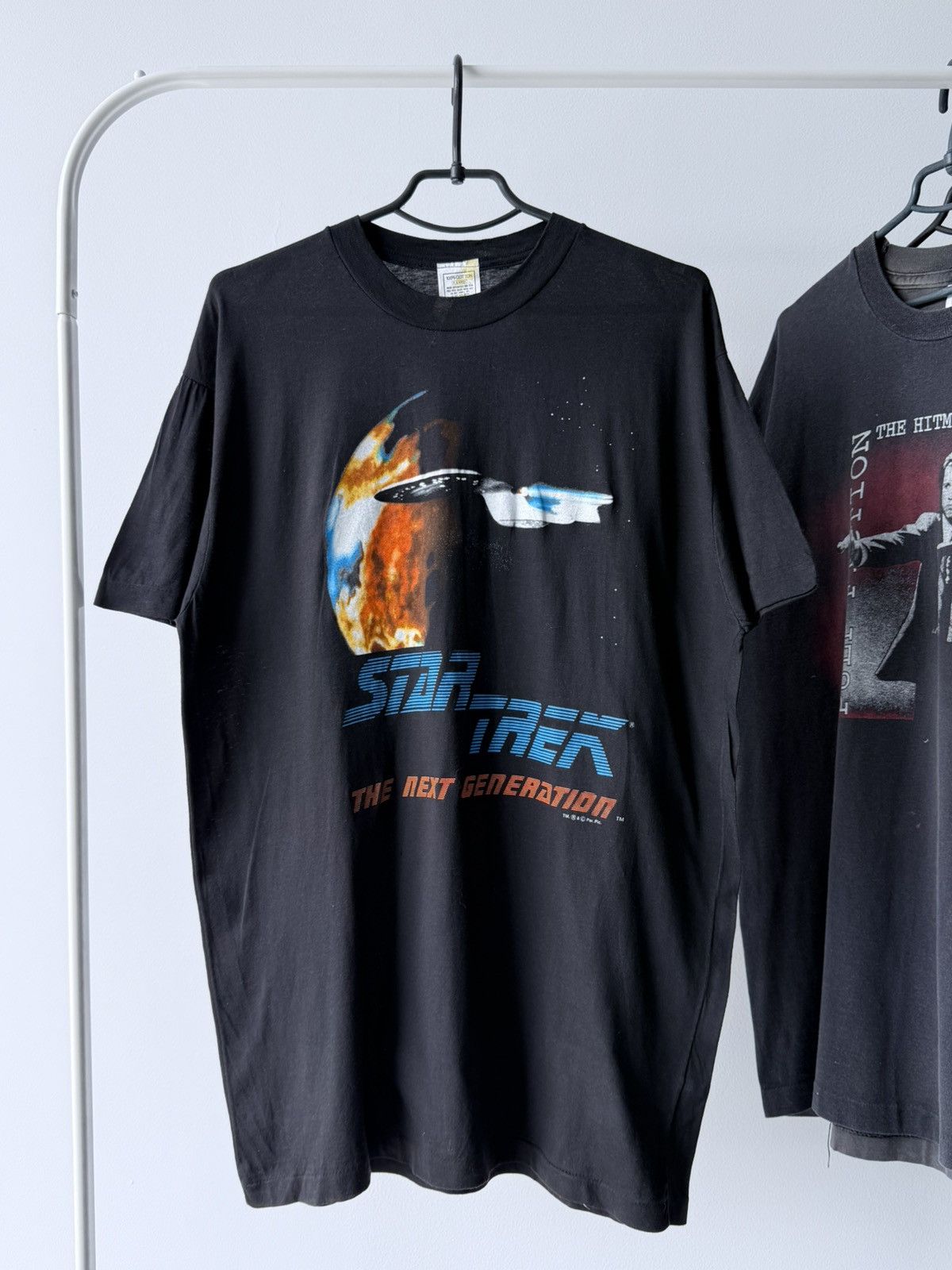 Vintage Vintage 90s Star Trek Movie T-Shirt Tee Size US XL / EU 56 / 4 - 1 Thumbnail