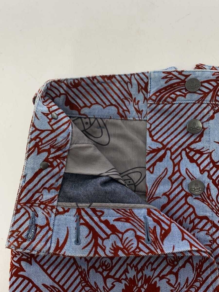Vivienne Westwood Floral Denim Skirt Size 29" - 3 Thumbnail