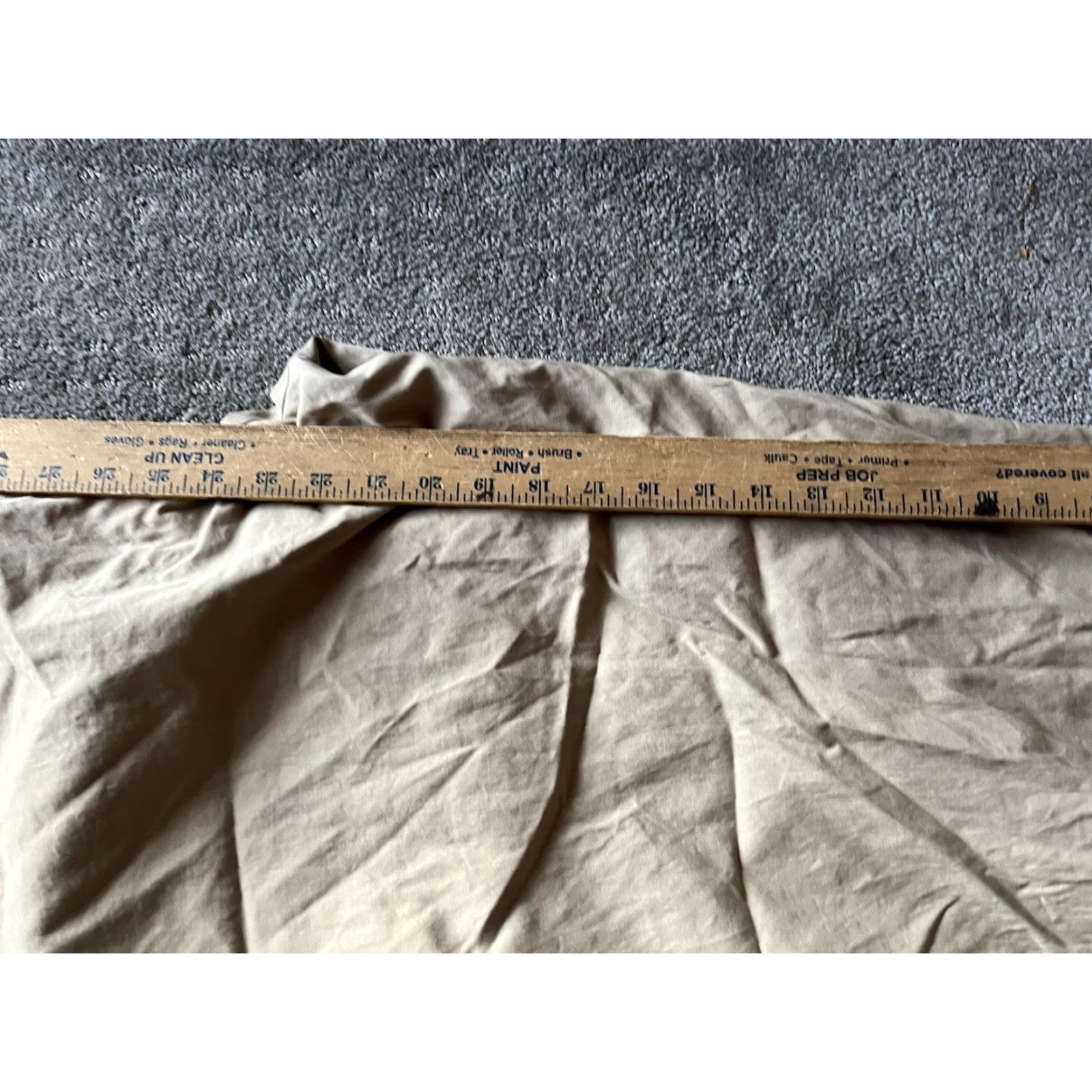 Polo Ralph Lauren Polo Ralph Lauren Mens Hammond Pants 36x24 Beige Cuff Pleated Made Mexico Size US M / EU 48-50 / 2 - 7 Thumbnail
