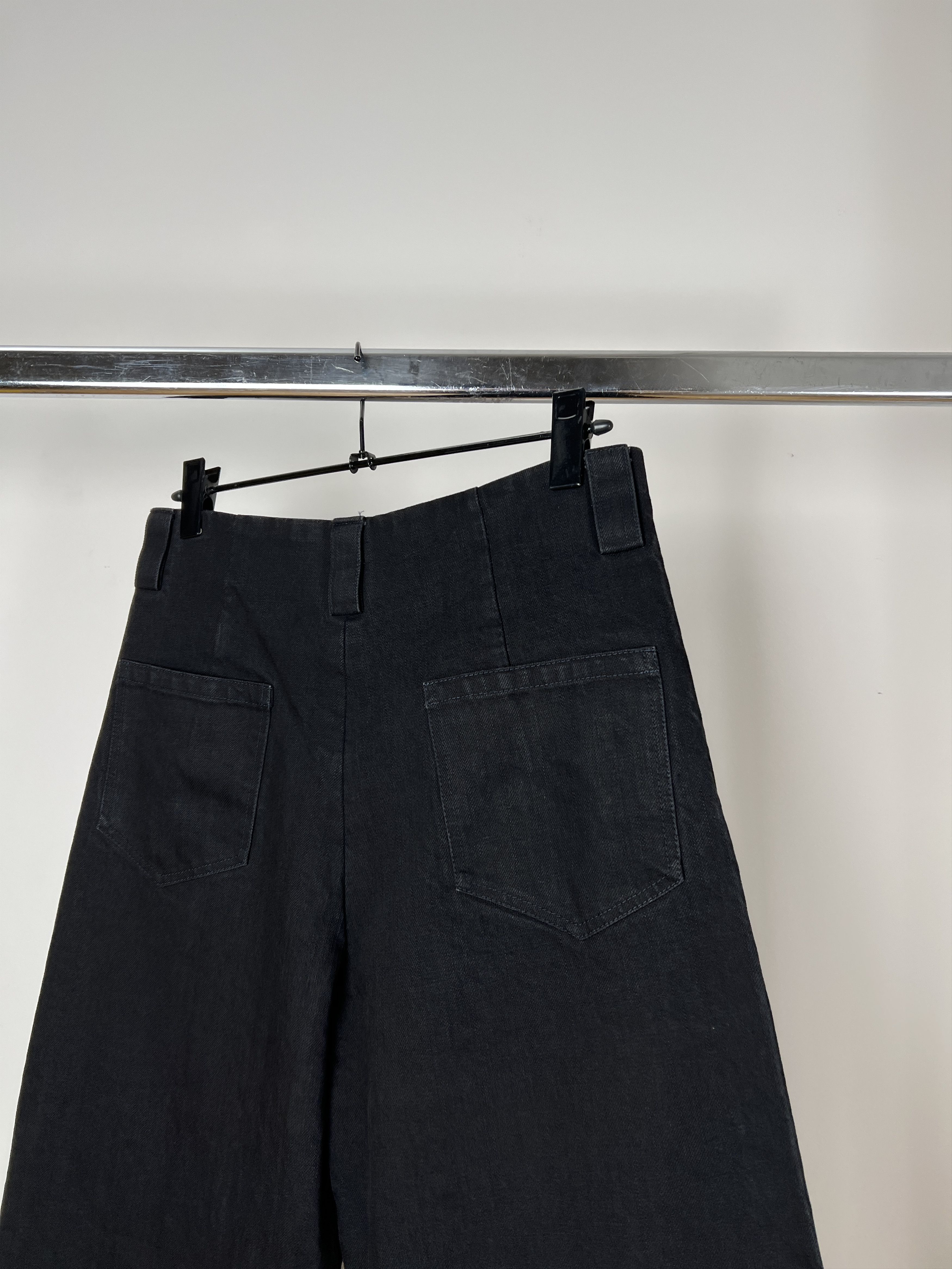 Other NKTRMNV WIDE DENIM PANTS BLACK 01.01 Size US 36 / EU 52 - 19 Thumbnail