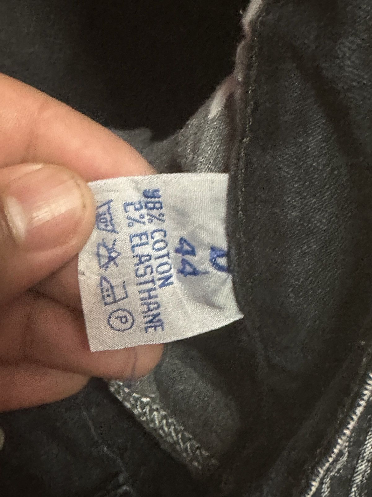 Japanese Brand Rare🔥🔥Striped Stretchable Denim Size US 31 - 11 Thumbnail