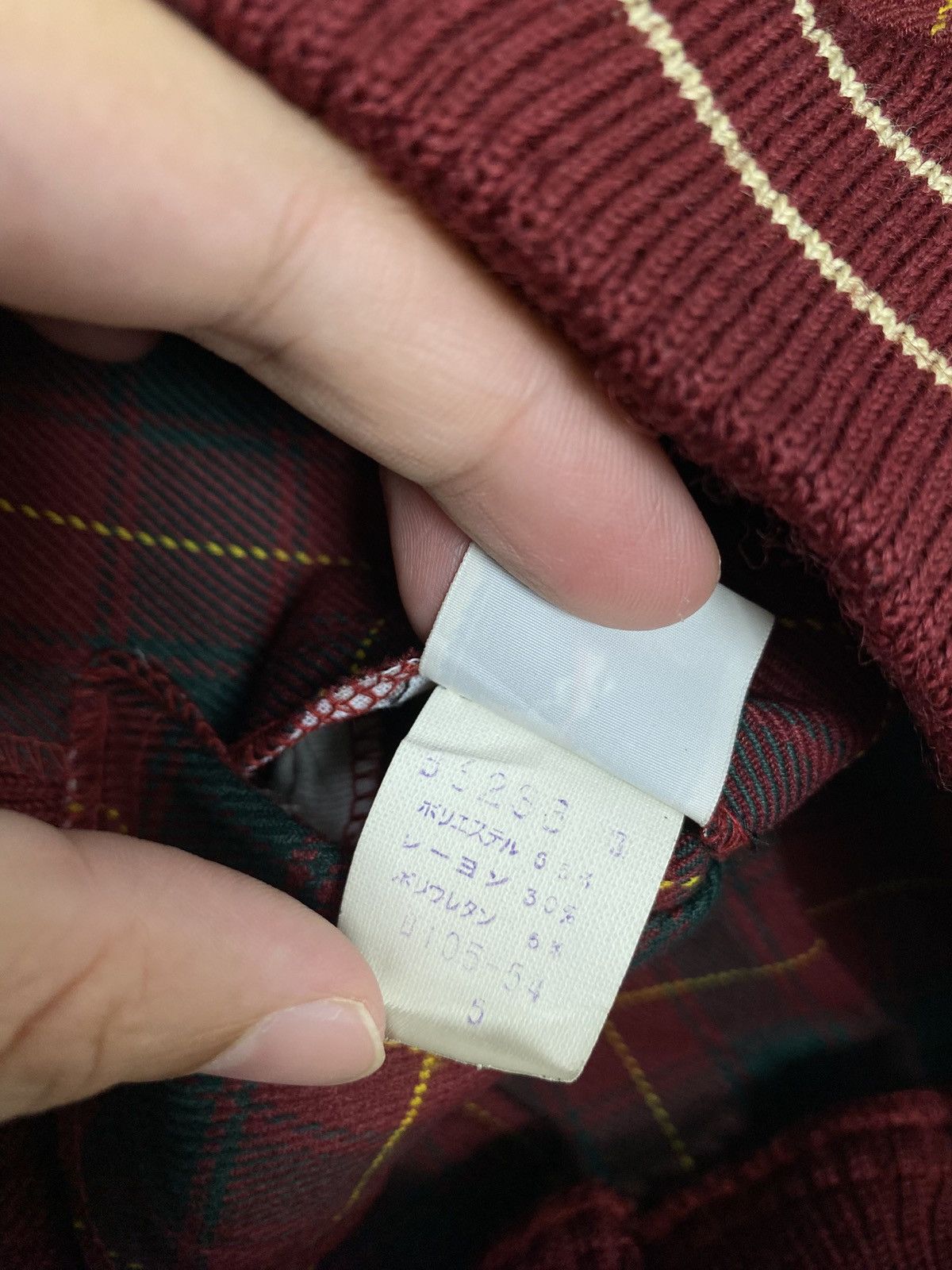 Japanese Brand Rare‼️ Vintage Home Town Plaid Varsity Jacket for Kids Size US XXS / EU 40 - 5 Thumbnail