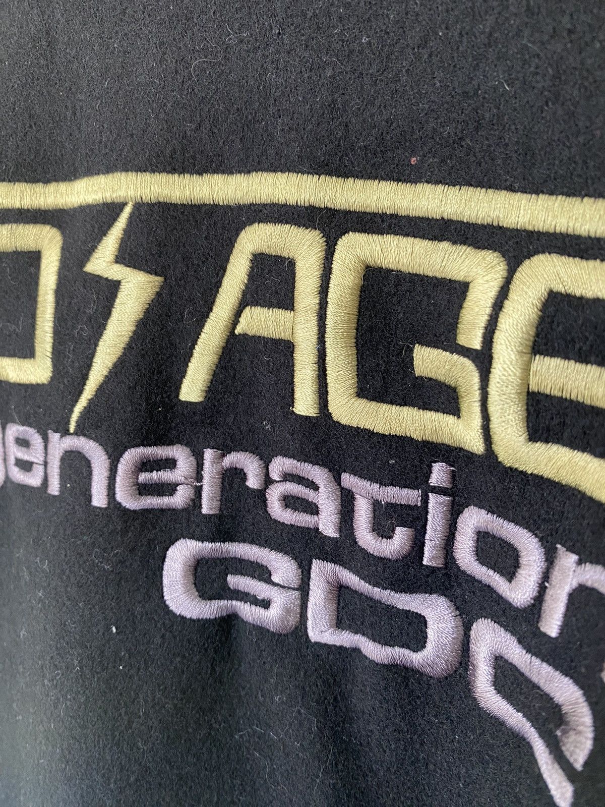 Narcotic GDC 2000s GDC 3rd Anniversary Electro Age Half moon leather Size US L / EU 52-54 / 3 - 10 Thumbnail