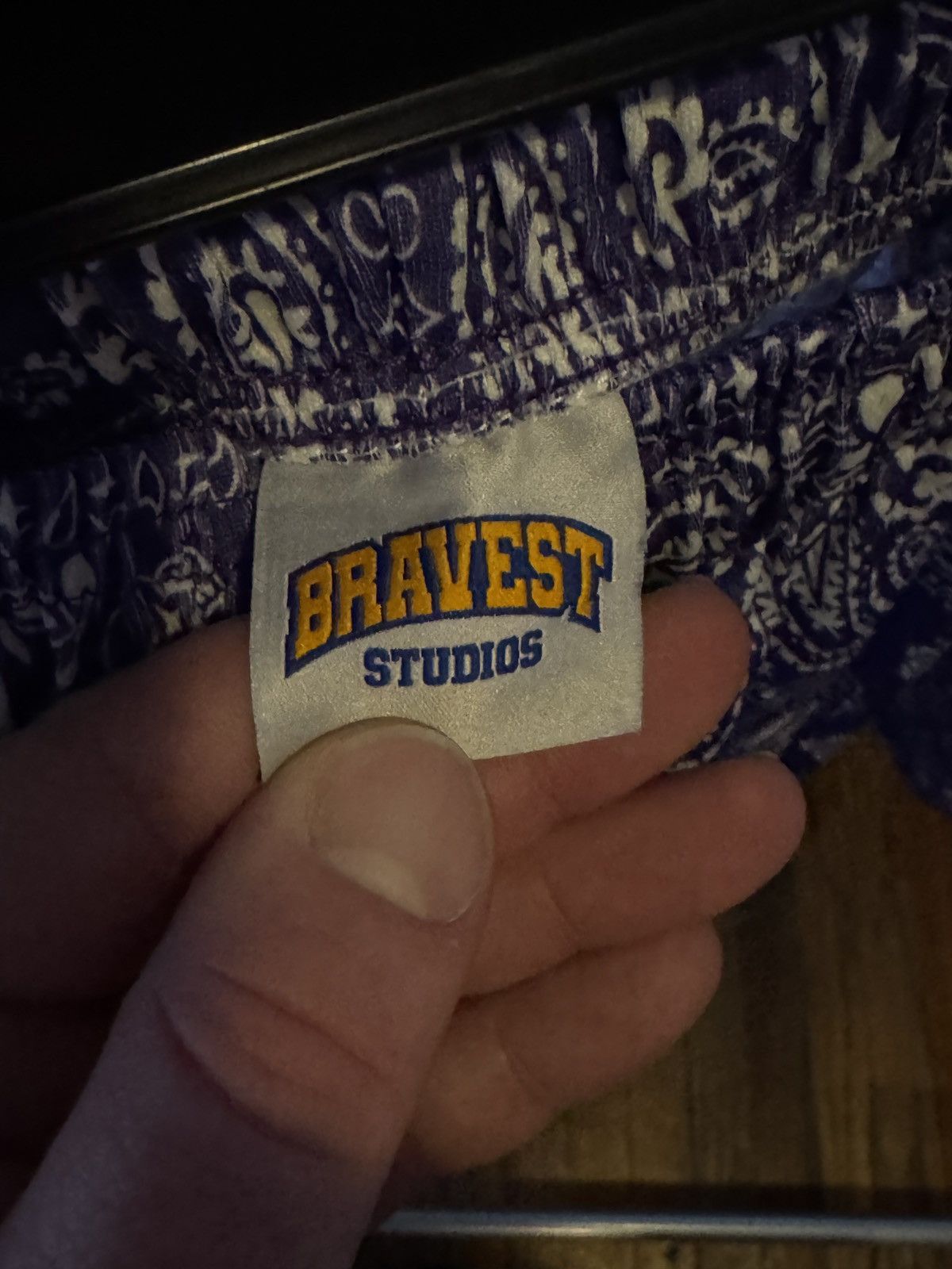 Bravest Studios BRAVEST STUDIOS PURPLE PAISLEY Size US 36 / EU 52 - 4 Thumbnail