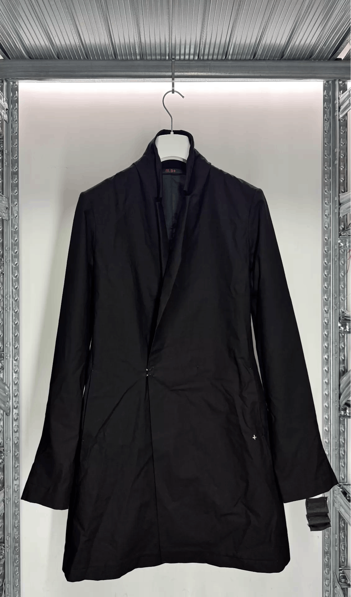 Ma+ M.A+ Midlength Stand-Collar Blazer J124L-CMB Size 48 New Size 48R - 1 Thumbnail