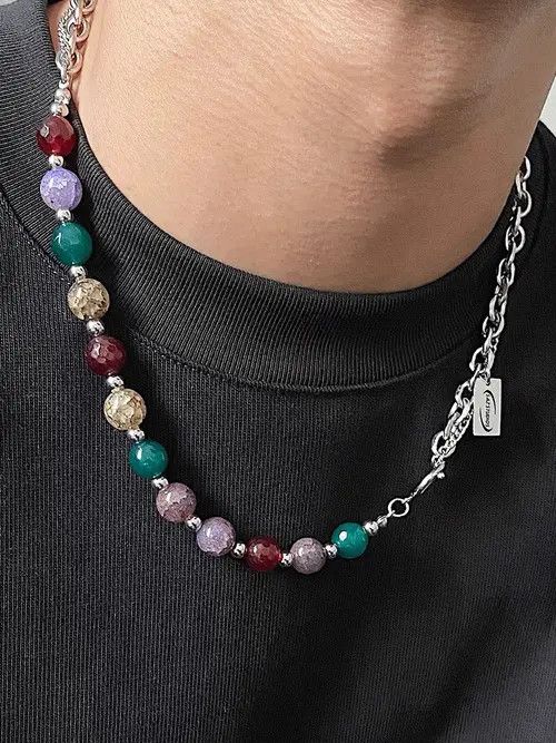Designer × Vintage Retro punk necklace Size ONE SIZE - 1 Thumbnail