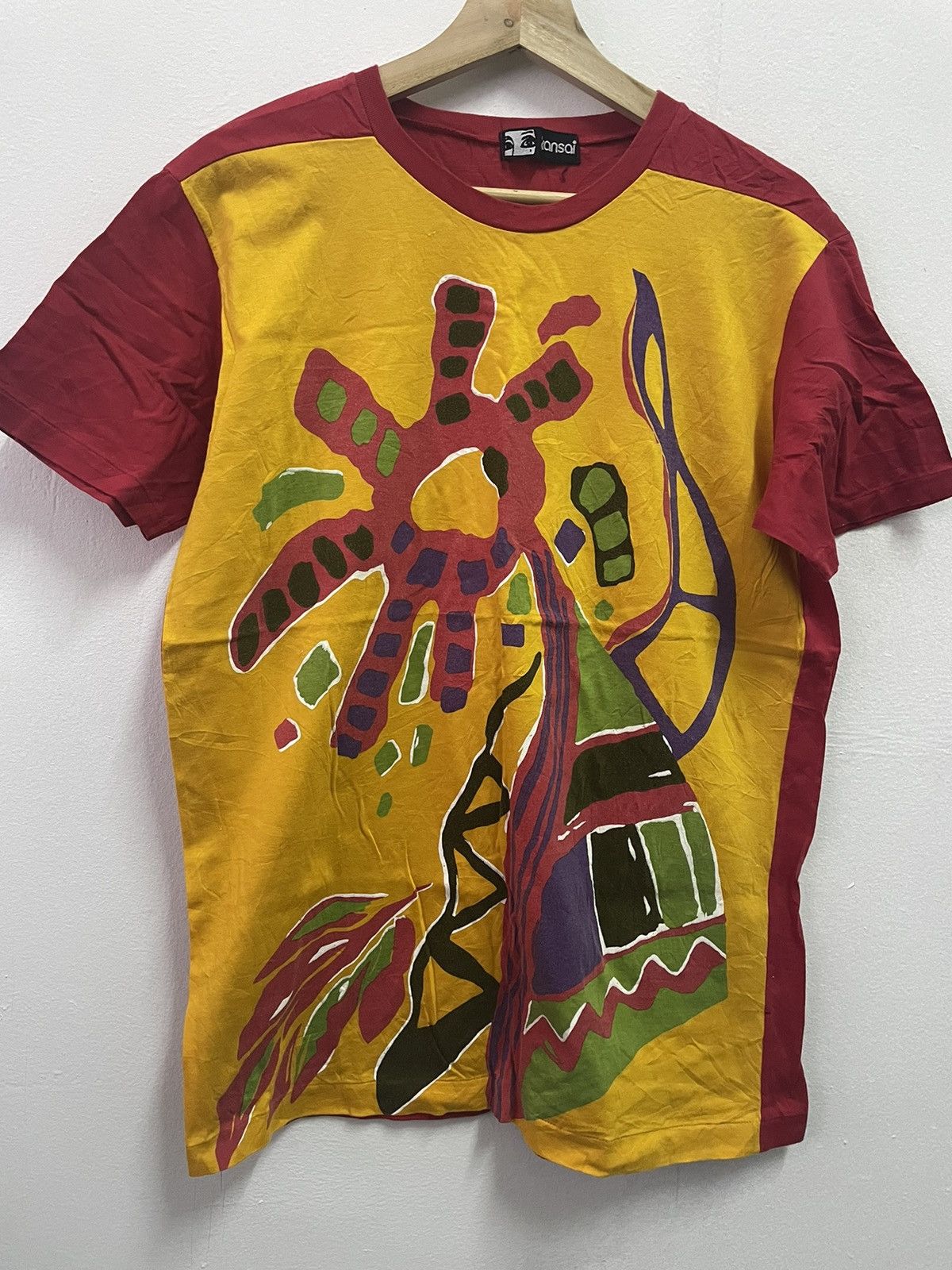 Kansai Yamamoto Vintage Kansai Art Motif Shirt Size US M / EU 48-50 / 2 - 1 Thumbnail